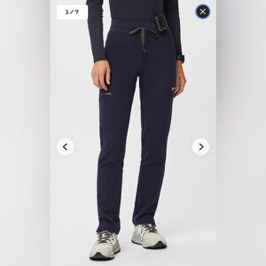 Figs Navy Scrub Pants - Yola - Medium Tall